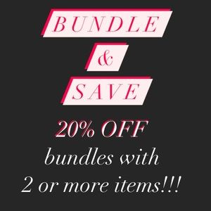 🛍 Remember you can bundle and save!